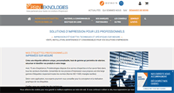 Desktop Screenshot of printeknologies.com